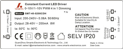 mini PWM dimming led ceiling light driver