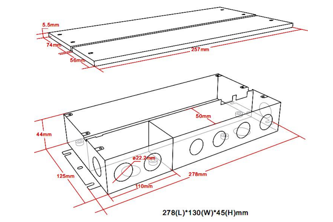 waterproof 12v driver