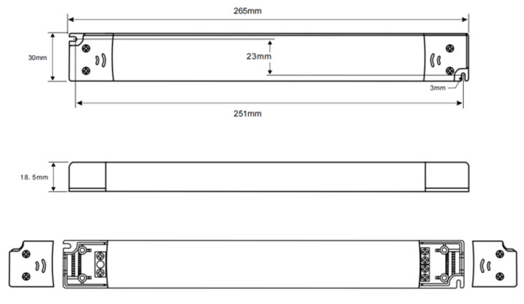 led driver model 24V 60w