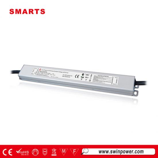 etl heeft 12 Volt DC Dimbaar LED-voeding IP67 30w ,12 Volt Dimbaar Waterdichte LED-voeding IP67 30w saa goedgekeurd