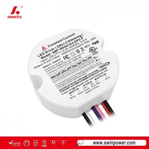 Dimbare ronde LED-driver met constante stroom en hoge output van 40 W, DALI-2, voor led-verlichting - Swin Power