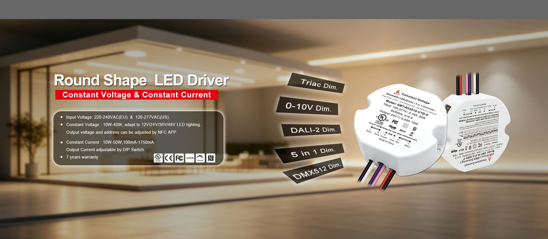 Round Shape / Small size LED Driver