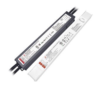 Slanke UL/cUL 277VAC constante stroom LED-driver (meerdere stroomsterktes selecteerbaar via APP)