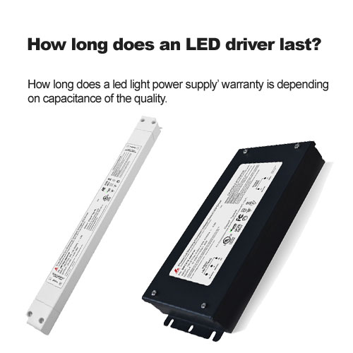 Hoe lang duurt een LED-driver voor het laatst?