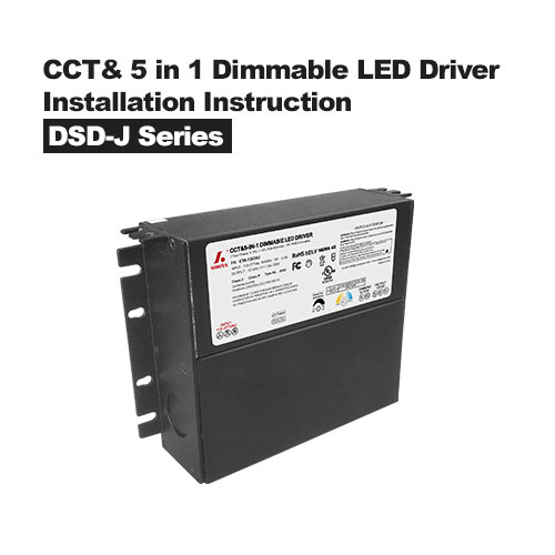 CCT& 5 in 1 dimbare LED-driver en aansluitdoos DSD-J-serie installatie-instructies