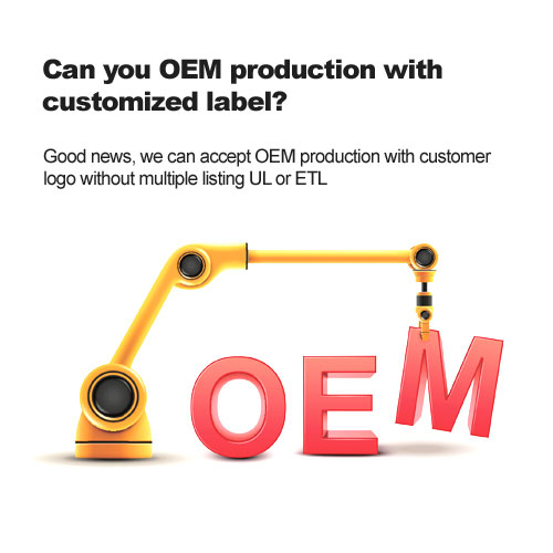 Kun je OEM Productie met aangepast etiket? 