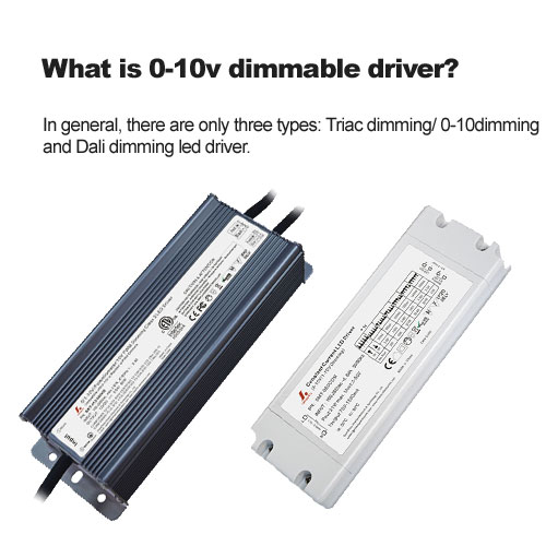 Wat is het 0-10v dimbare driver?