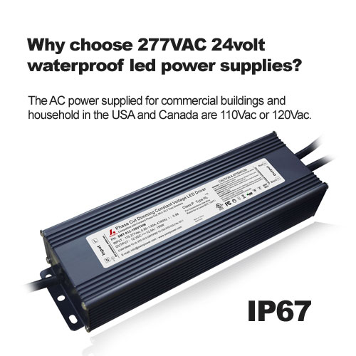 Waarom kiezen 277vac 24Volt Waterdichte LED Power Supplies? 