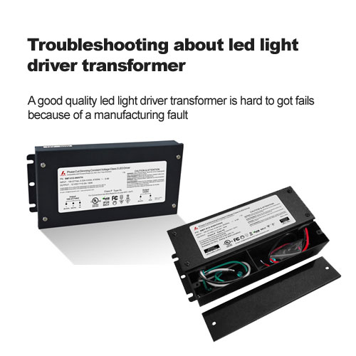 Problemen oplossen over LED Light Driver Transformer