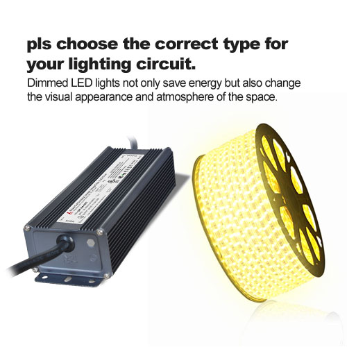 kies het juiste type voor uw verlichtingscircuit