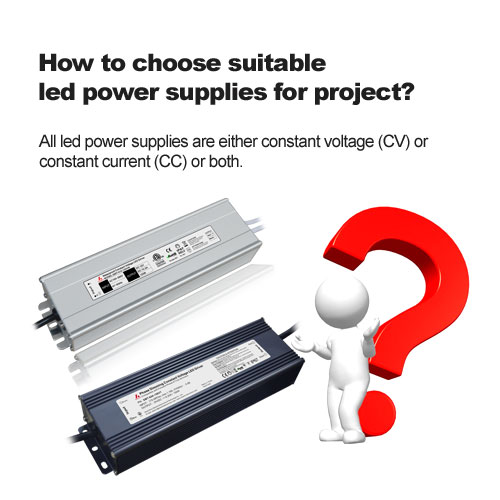  Hoe Voor het kiezen van geschikte LED-voedingen voor project? 