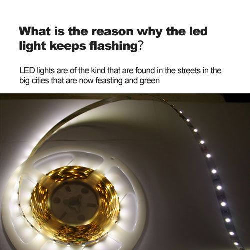 Wat is de reden waarom het LED-lampje blijft knipperen? 