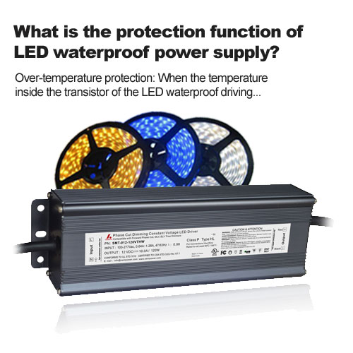 Wat is de beveiligingsfunctie van een waterdichte LED-voeding?
        