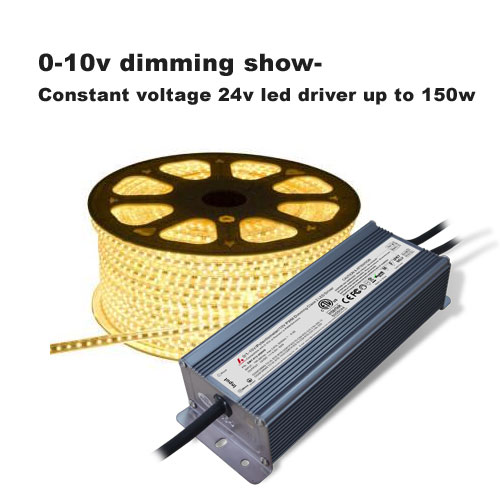 0-10v dimmen show-constante spanning 24v led driver tot 150w