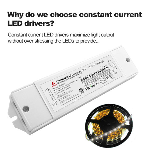 Waarom kiezen we voor LED-drivers met constante stroom?