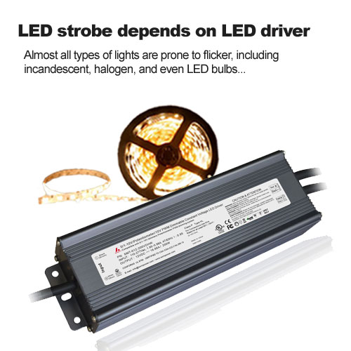 LED-stroboscoop is afhankelijk van LED-driver