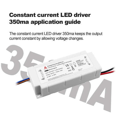 constante stroom LED driver 350ma toepassingsgids