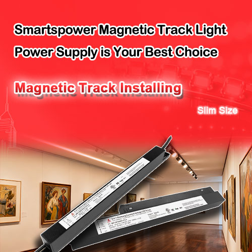 De Smartspower magnetische railverlichtingsvoeding is de beste keuze.