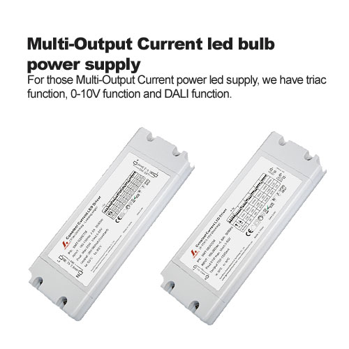 Multi-Output Current led-lamp voeding